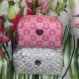 The sweetest duo COACH make up bags
